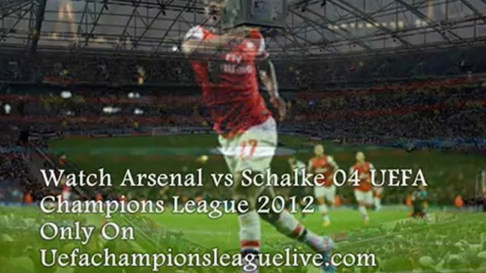 Football UEFA Champions League Arsenal vs Schalke Live Streaming