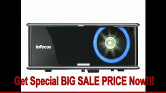 InFocus IN3116 Meeting Room Widescreen DLP Projector, Network capable, 3D ready, DisplayLink USB, WXGA, 3500 Lumens