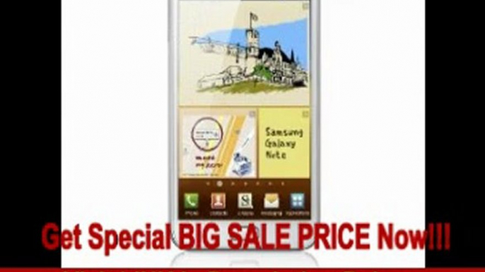 Samsung Galaxy Note N7000 16gb Unlocked Android Smartphone in White