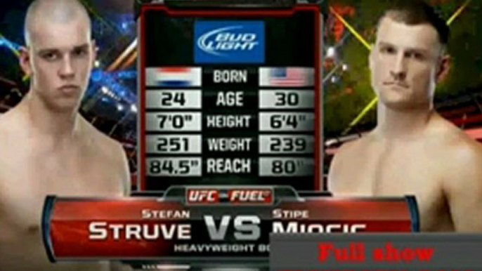 STEFAN STRUVE vs STIPE MIOCIC full fight