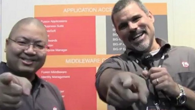 Oracle OpenWorld 2012: BIG-IP Integrationwith Product Development