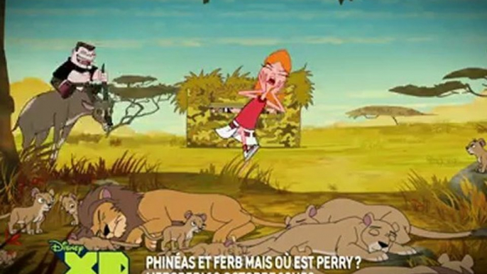 Disney XD - Phinéas et Ferb - Mais où est Perry ? - Bande-annonce partie 1