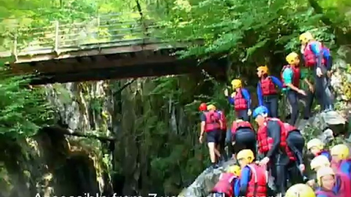 White water rafting on the Giffre river