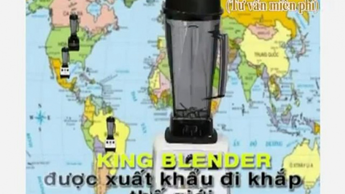 Máy xay đa năng công suất lớn nhiều gia đình lựa chọn King Blender