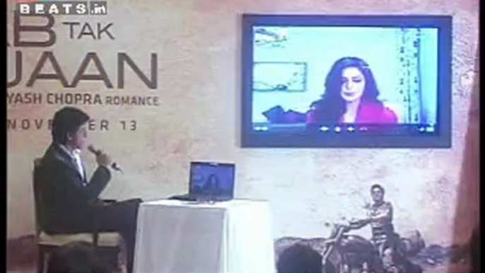 SRK and Katrina Kaif launch Jab Tak Hai Jaan Songs