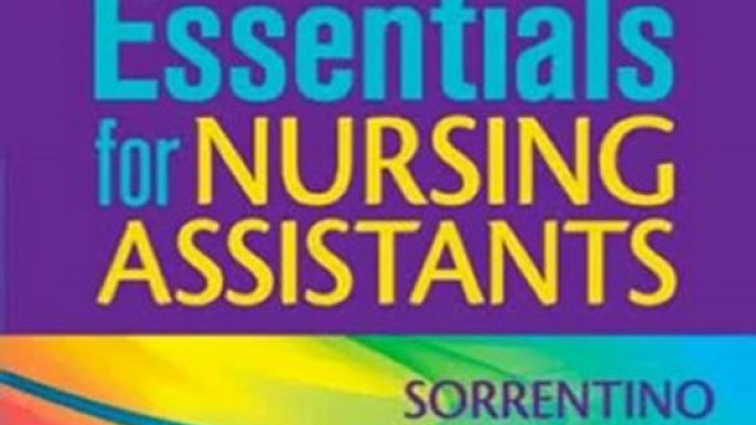 Medical Book Review: Workbook and Competency Evaluation Review for Mosby's Essentials for Nursing Assistants, 4e by Sheila A. Sorrentino RN MSN PhD, Bernie Gorek RNC GNP MA NHA BS