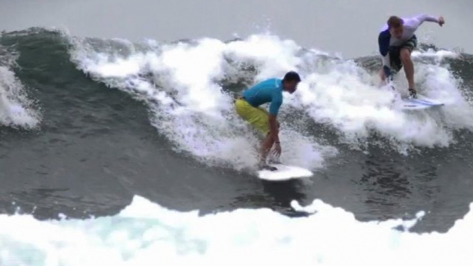 Surfing Bali Summer 2012 - Surf video - Cool Shoe Tricks & Chicks