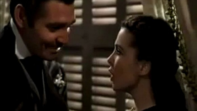 Rüzgar Gibi Geçti - Rhett Butler ve  Scarlett O'Hara