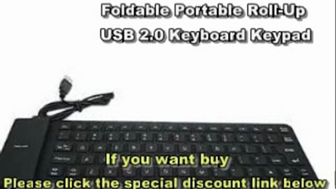 Best Foldable Portable Roll-Up USB 2.0 Keyboard Keypad
