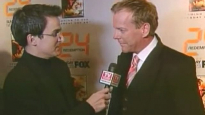 Kiefer Sutherland interview sur 24 heures chrono Redemption