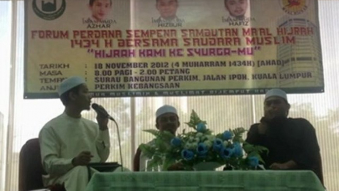 Hijrah kami ke Syurga-MU (BAHAGIAN 1) - Imam Muda Azhar, Hafiz & Hizbur  [FORUM MAALHIJRAH PERKIM]