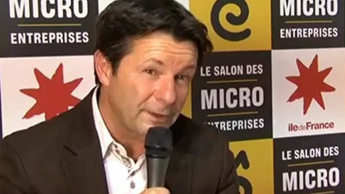 Denis Jacquet, Parrainer la croissance, au Salon des micro-entreprises 2012