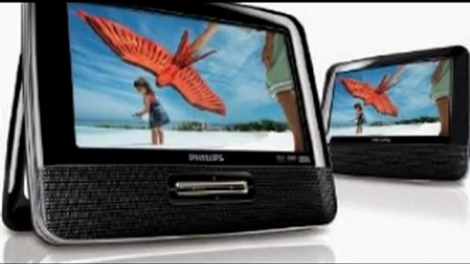 Philips PD7022-05 Twin 7 inch Portable DVD Player  - Best Portable DVD Player 2012