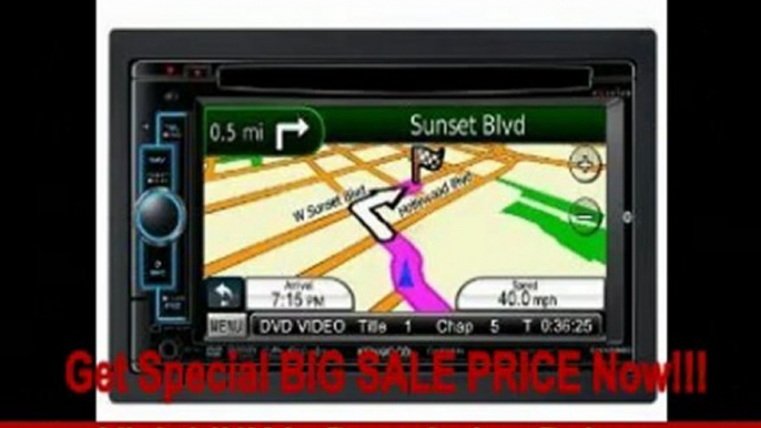 Kenwood Excelon DNX6960 6.1 In-Dash Double-DIN Navigation DVD Receiver