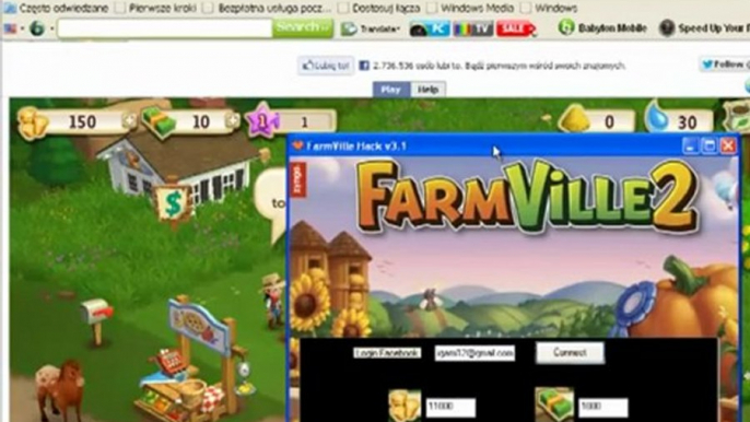 FarmVille 2 Hack v3.3 coins, cash, money hack bucks cheat (Uptade) Free download