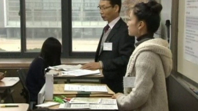 Seoul gears up for exam day