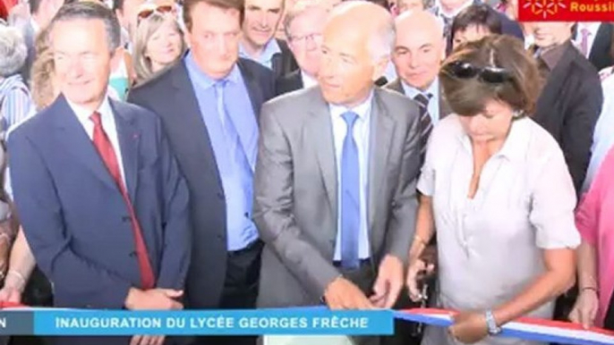 Inauguration du lycée Georges Frêche