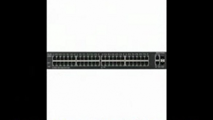 [BEST PRICE] Cisco SG200-50 Switch 48 10/100/1000 Ports, Gigabit Ethernet Smart Switch, 2 Combo Mini-GBIC Ports, Warranty, One Year Tech Support - SLM2048TNA