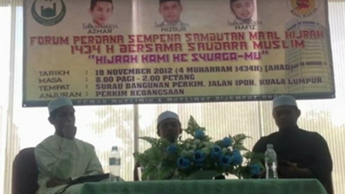 Hijrah kami ke Syurga-MU (BAHAGIAN 3) - Imam Muda Azhar, Hafiz & Hizbur  [FORUM MAALHIJRAH PERKIM]