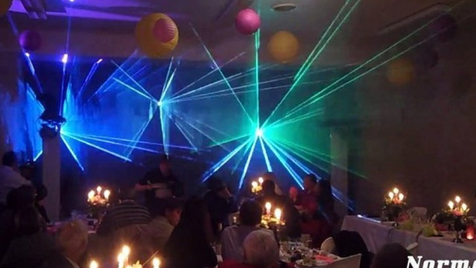 Show laser pour mariages et tout évènements