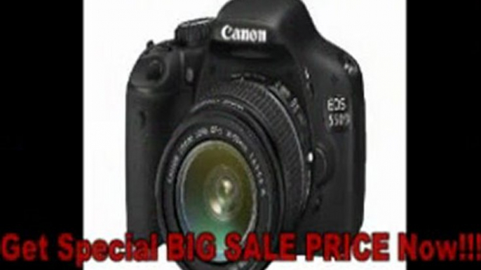 [BEST PRICE] Canon EOS 550D (European EOS Rebel T2i) 18 MP CMOS APS-C Digital SLR Camera with 3.0-Inch LCD and EF-S 18-55mm f/3.5-5.6 IS Lens (Body & Lens made in Japan)