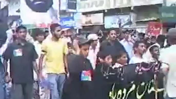 14 August Black Day Rally in Lyari Karachi