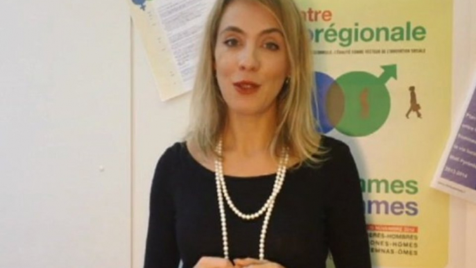 Nadia Pellefigue Vice Présidente de la Région Midi Pyrénées en charge des Finances et de l'égalité hommes femmes