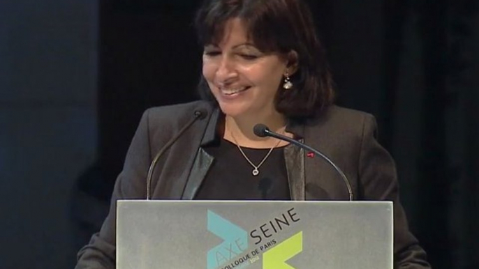 Colloque Paris Axe Seine - Intervention finale par Madame Anne HIDALGO, Première adjointe au Maire de Paris et signature de la déclaration finale