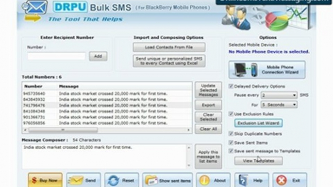 blackberry bulk sms software online sms sending text messaging software tool freeware download blackberry send online sms free from blackberry  apple how to send online bulk sms from blackberry shareware