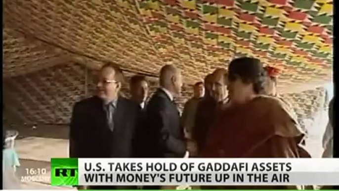 Wealth Warfare: US grabs Gaddafi assets, Libya to kiss cash goodbye?