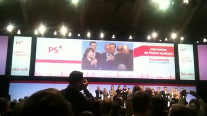 Fin du Congres du Parti Socialiste à Toulouse 28 octobre 2012