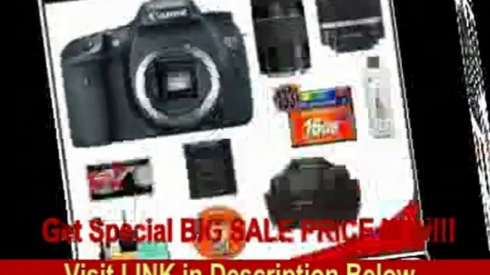 [BEST PRICE] Canon EOS 7D Digital SLR Camera Body + Canon 18-55mm IS Lens + Canon 75-300mm III Lens + 16GB Card + Canon 2400 DSLR Gadget Bag Case + Accessory Kit