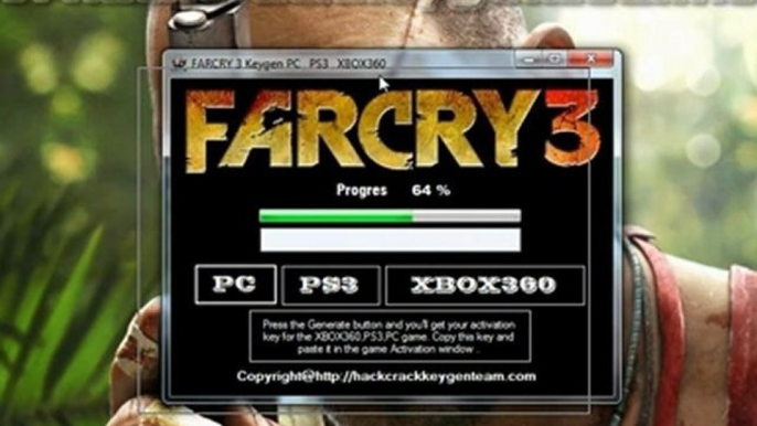 Far Cry 3 Keygen free download