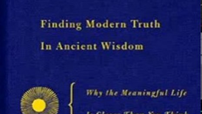 Fitness Book Review: The Happiness Hypothesis: Finding Modern Truth in Ancient Wisdom by Jonathan Haidt