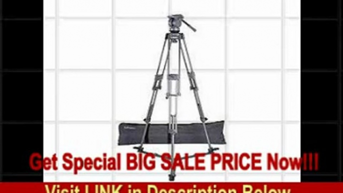 [FOR SALE] Libec LS38(2A) Tripod System with T72 Tripod, H38 Fluid Head, PH-3 Pan Handle, SP-1 Spreader and TC-60 Case, Supports 17.6 lbs