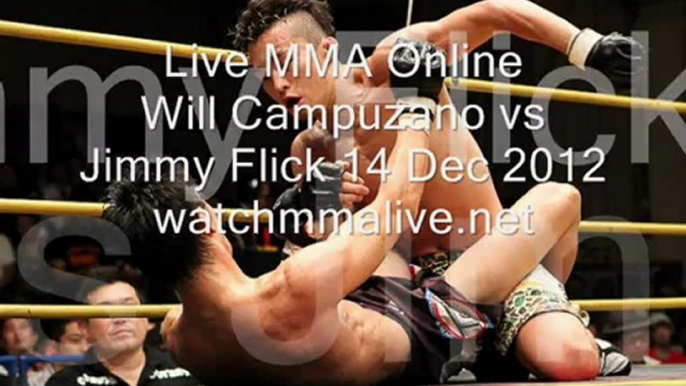 Jimmy Flick vs Will Campuzano Live Online