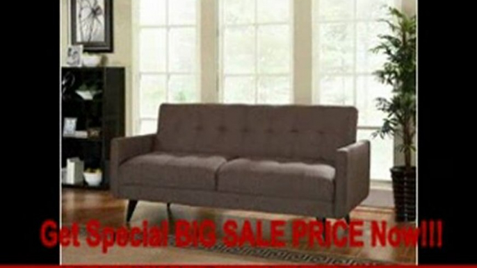 Orbit Convertible Sofa Color: Bronze Stone