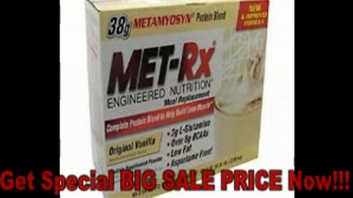 [SPECIAL DISCOUNT] MET-Rx - Original Meal Replacement New and Improved Original Vanilla - 40 Packet(s) ( Multi-Pack)