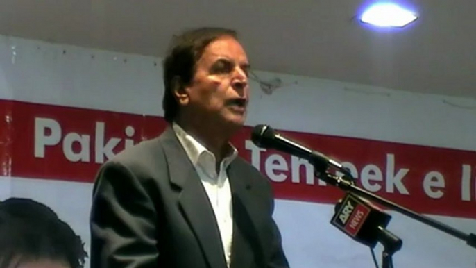 Makhdoom Javed Hashmi's Speech  In Birmingham Jalsa on 24 Dec 2012