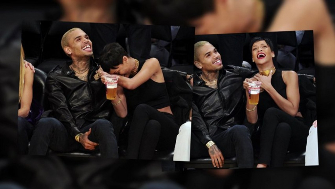 Rihanna, Chris Brown and The Kardashians Show Laker Love