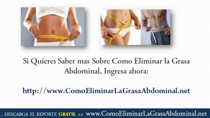 Como Perder Peso Rapidamente - Quemar Grasa Abdominal