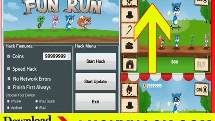 Fun Run Hacks for unlimited coins and Coins No JailBreak