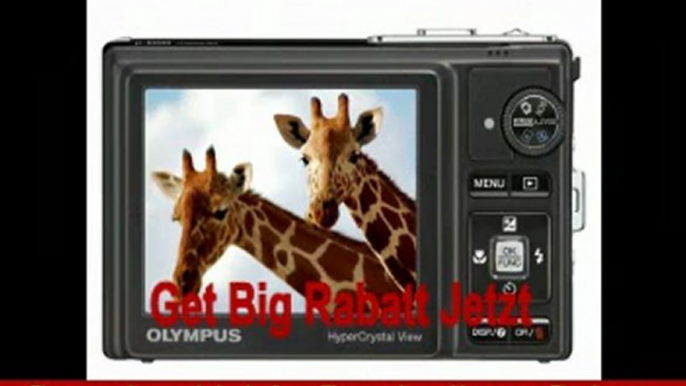 Olympus Mju-9000 Digitalkamera (12 Megapixel, 10-fach opt. Zoom, 6,9 cm (2,7 Zoll) Display, Bildstabilisator) schwarz