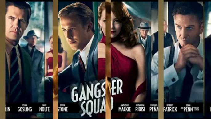 Gangster Squad Starring Sean Penn, Josh Brolin And Ryan Gosling [HD]