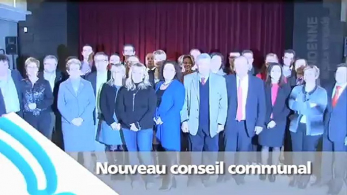 Installation du nouveau Conseil Communal