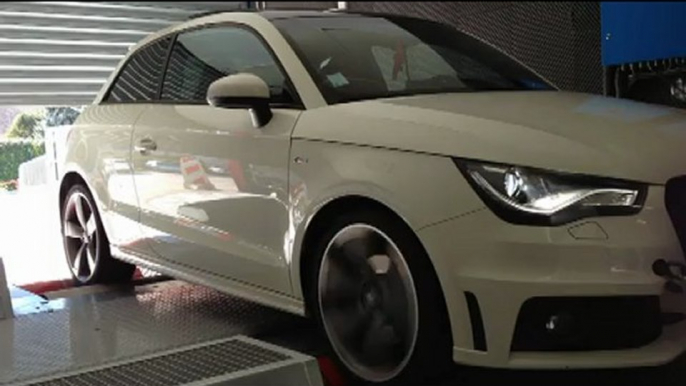 ::: o2programmation ::: Audi A1 1.4L TFSI 185@209Cv Reprogrammation Moteur sur Banc de Puissance Cartec Marseille Gemenos PACA