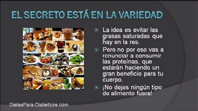 Platillos para Diabeticos, como crear unos saludables