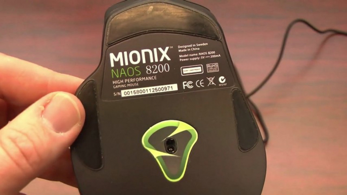 Classic Game Room - MIONIX NAOS 8200 gaming mouse review