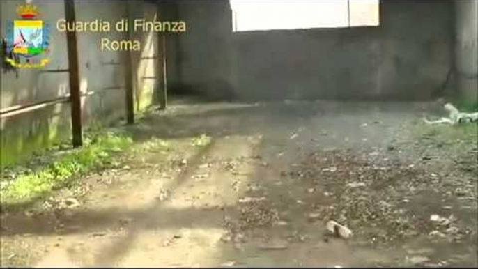 Roma - Amianto, sequestrati 5 capannoni ricoperti di eternit (09.01.13)