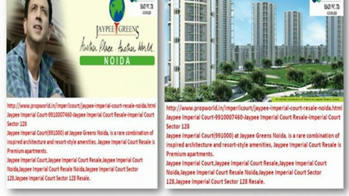 Jaypee Imperial Court Noida-9910007460-Jaypee Imperial Court Resale-Imperial Court Sector 128